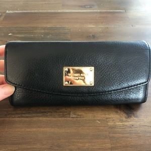 Michael Kors Black Leather Wallet